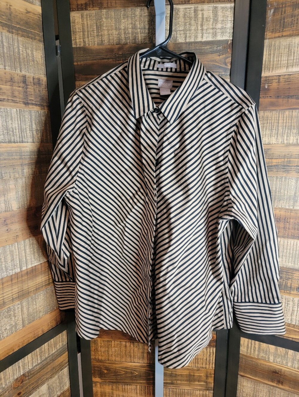 Black & Gold Blouse